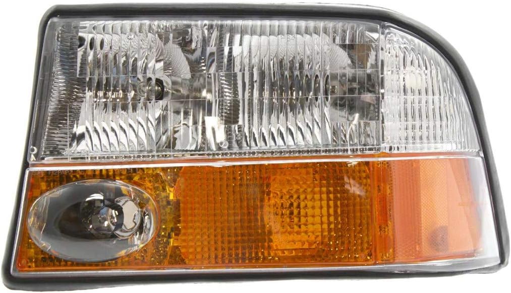 Headlight Driver and Passenger Side with Bulbs A85395