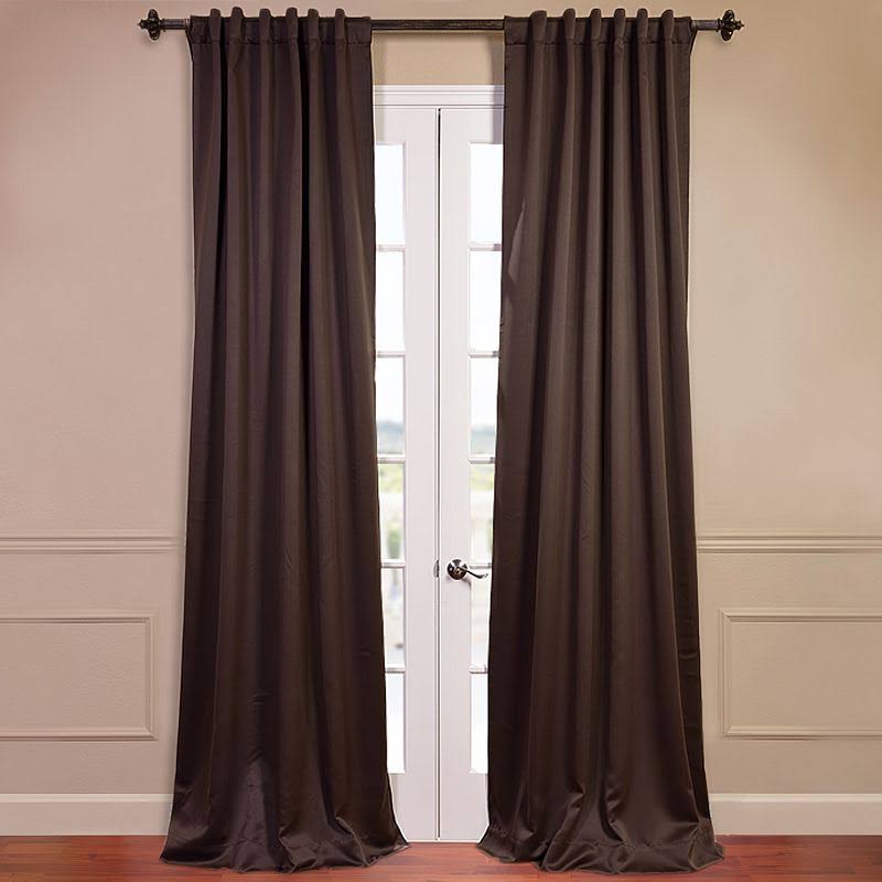 Solid Blackout Window Panel Pair W515788