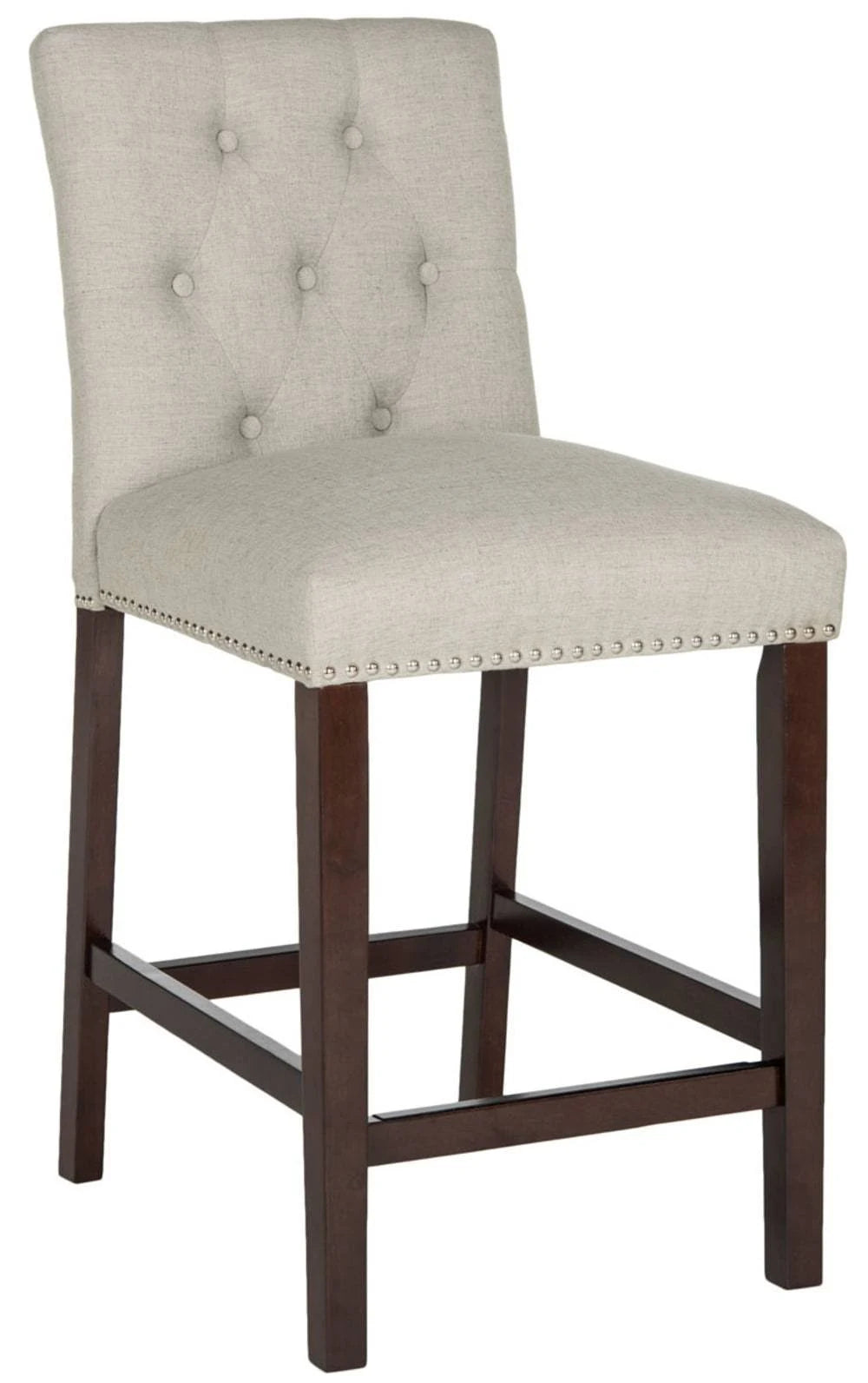Dark Taupe Counter Stools Set Of 2 S480
