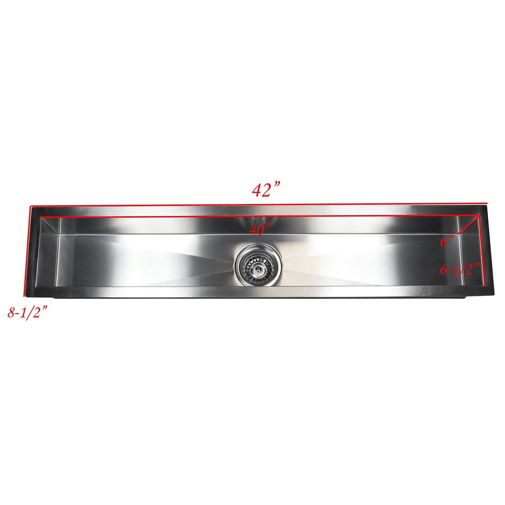 42-Inch Stainless Steel Undermount Kitchen Sink J885241