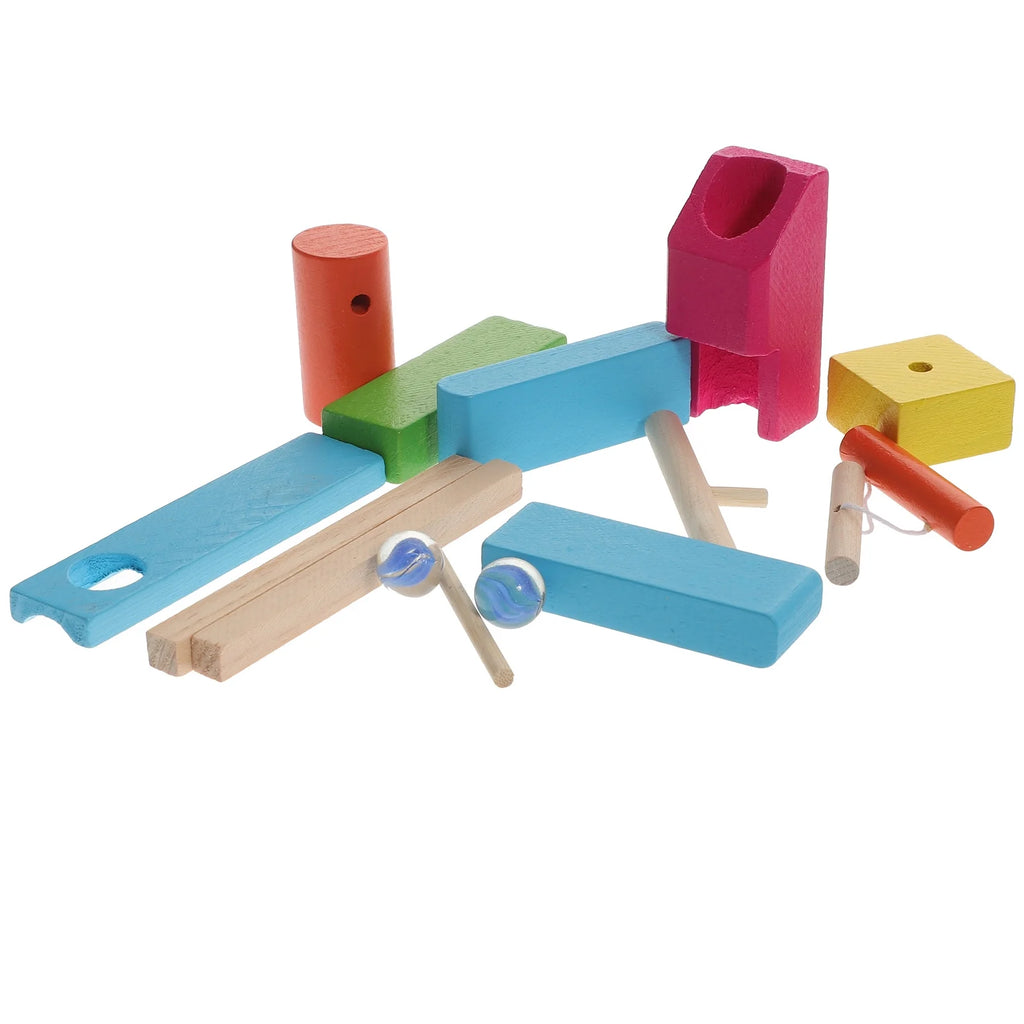 Wooden Dominoes Blocks Building Toy Educational Toys D6309