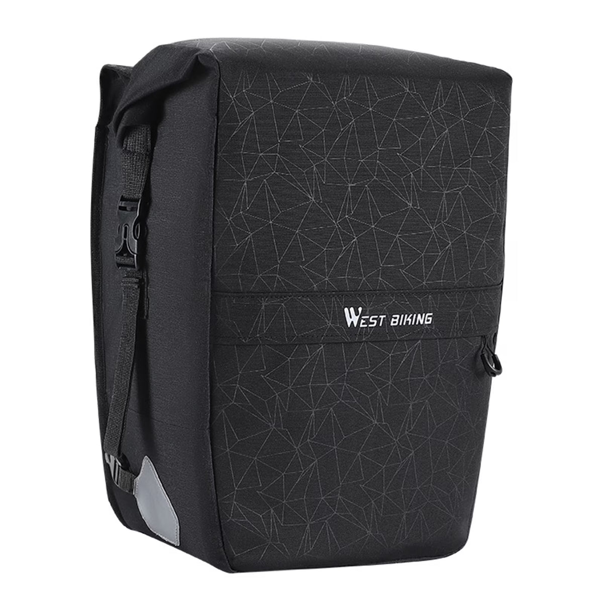Waterproof Cycling Bike Trunk Bag with Shoulder Straps, 2-in-1 Rear Rack Bag 17L-29L Z307974