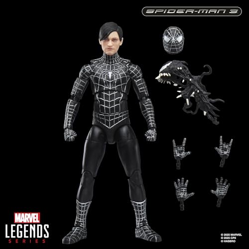 Spider-Man 6 Inch Action Figure with Symbiote Accessories I149745