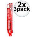 3pk Carbide Tipped Recip Blades V6765