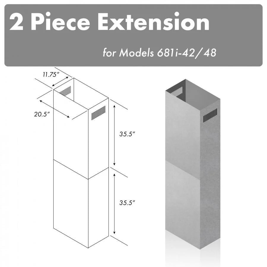 71 in. Chimney Extension L96392
