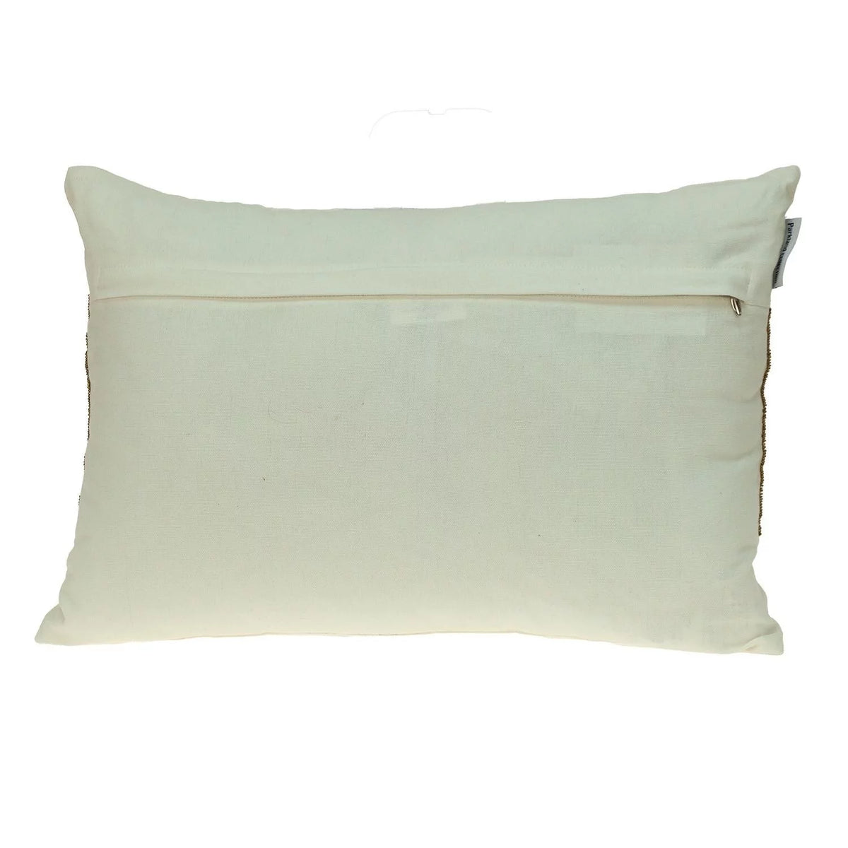 Off White Lumbar Throw Pillow X54235