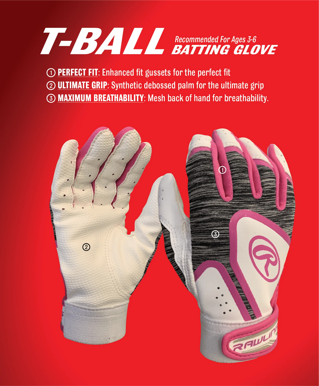 Tball Batting Glove Y912