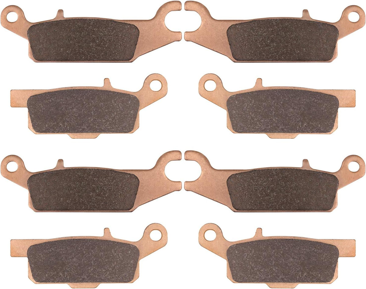 Brake Pads for Yamaha Grizzly YFM550 550 2009-2014 YFM700 700 2008-2016 700 Grizzly YFM700 LTD 2016-2019 4 set Front Rear Severe Duty Replacement Brake Pads Pack of 2 Z34782