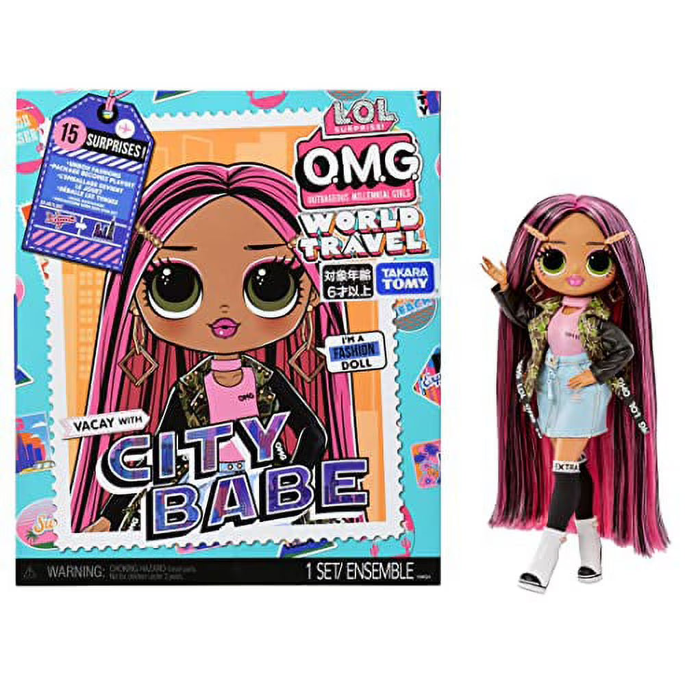 LOL Surprise OMG World Travel City Babe Dolls Q263931