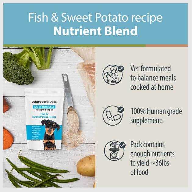 DIY Nutrient Blend for Homemade Dog Food K727