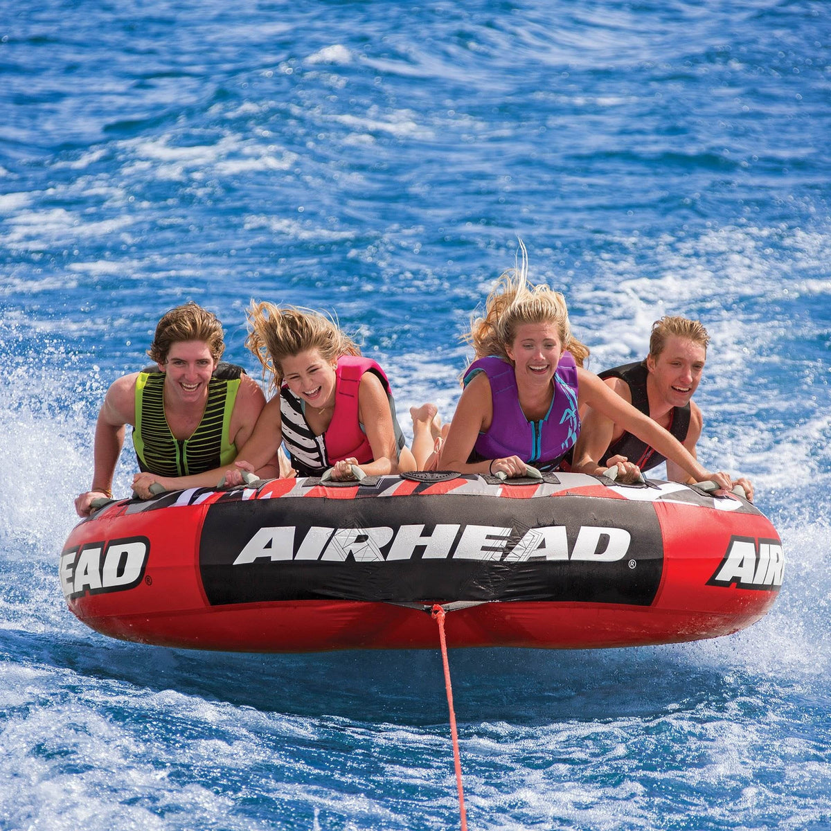 Inflatable 2 Pack Towable Tube Water Raft L20245