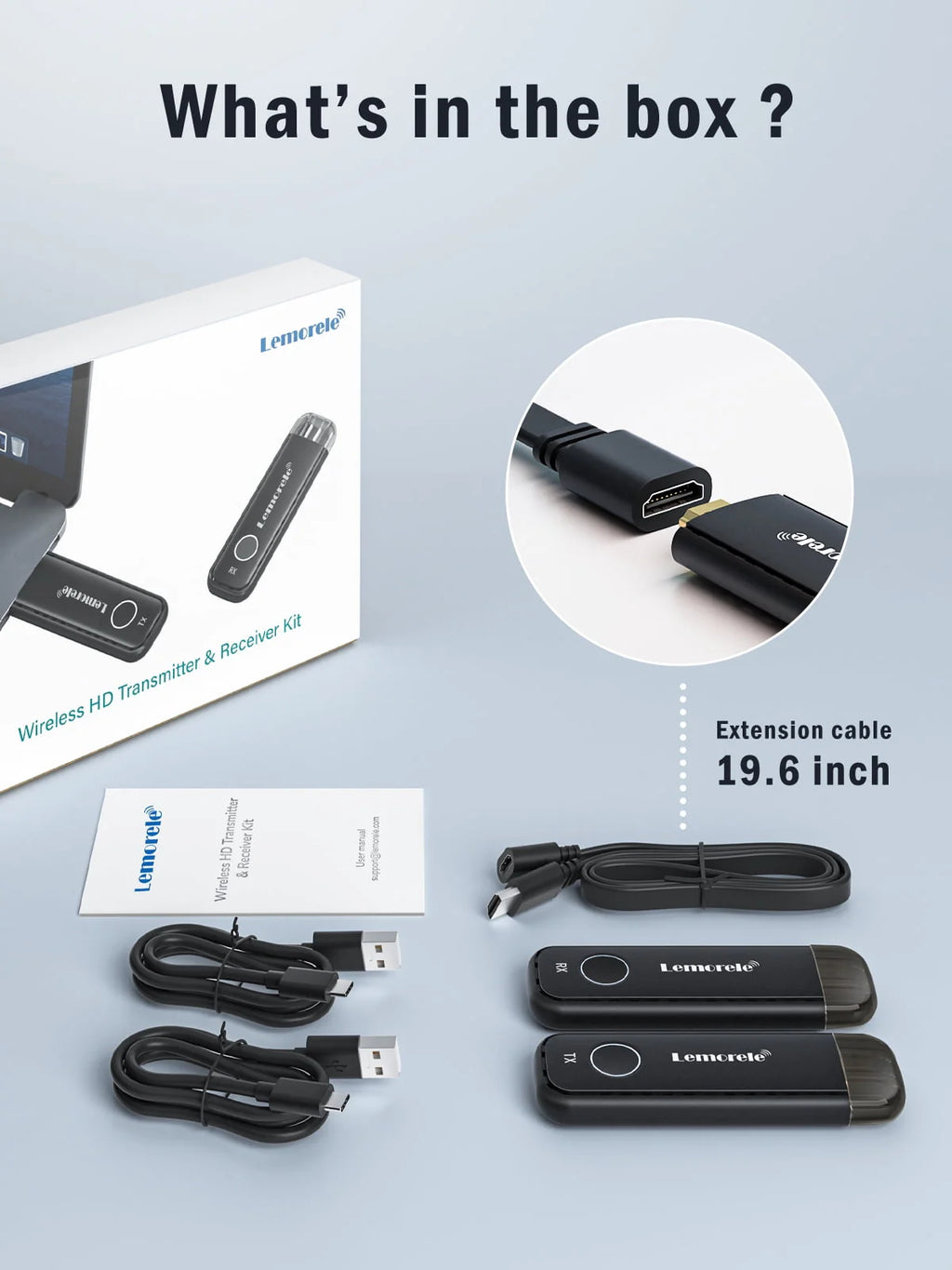 Wireless HDMI Transmitter and Receiver Kit A4717