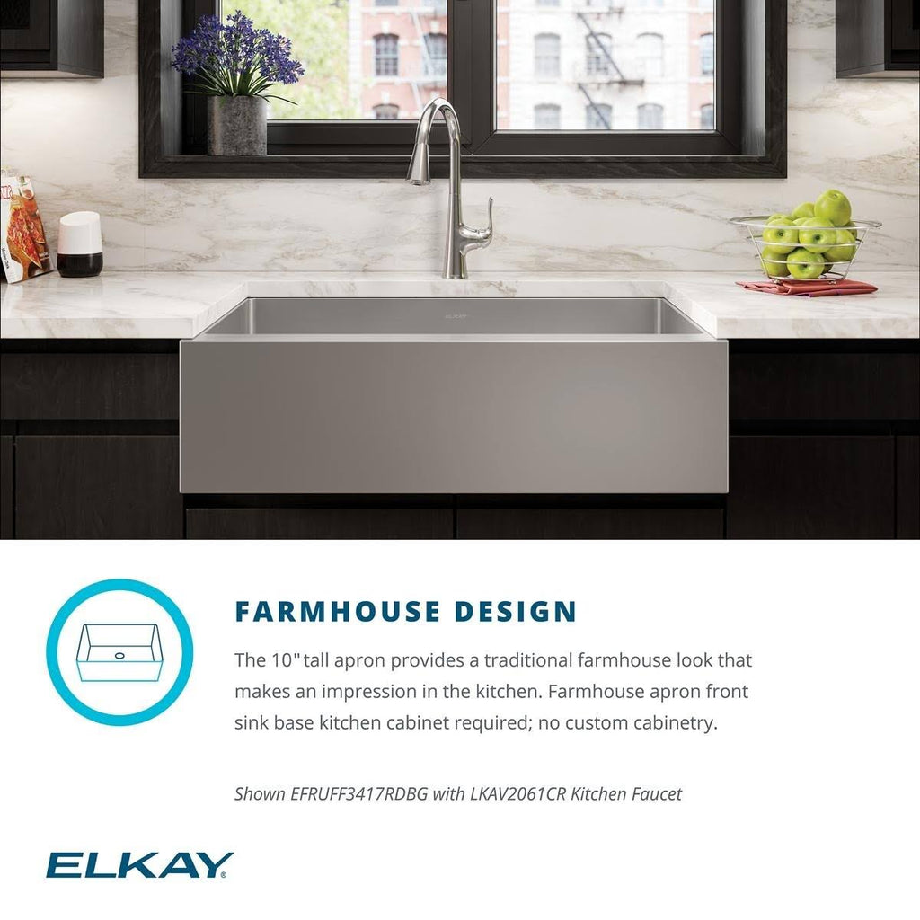 Farmhouse Double Basin Stainless Steel Kitchen Sink X362989
