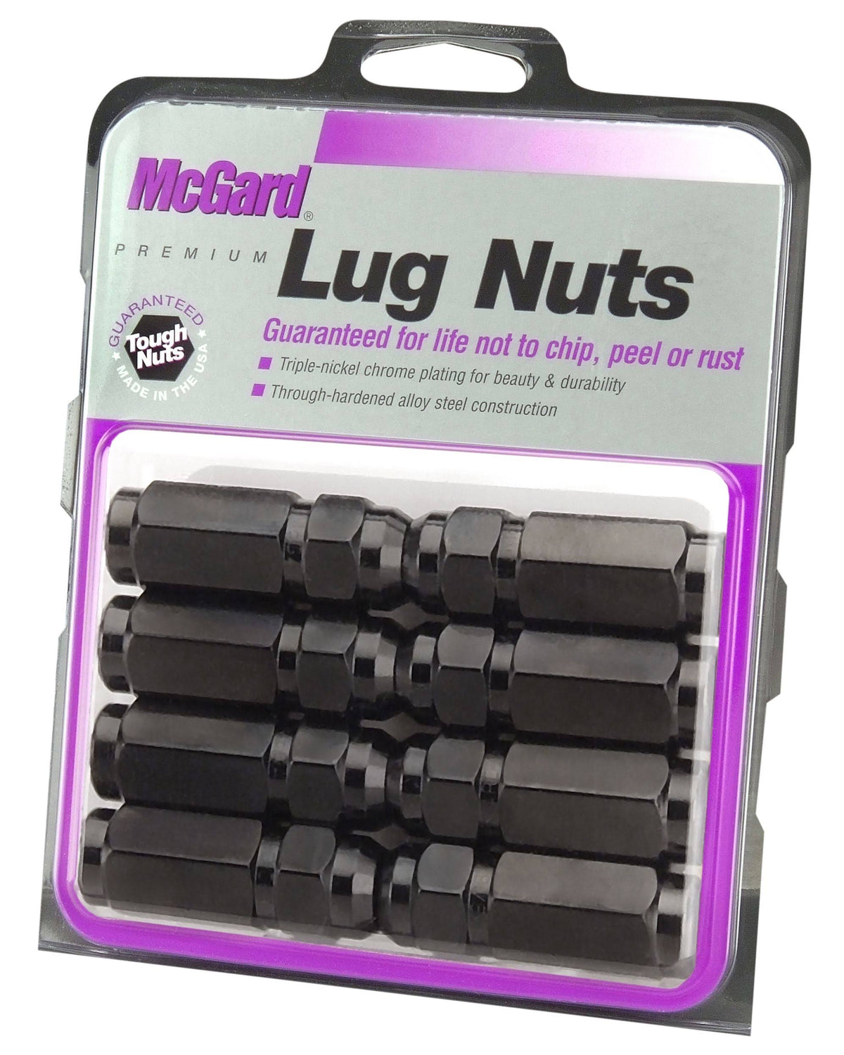 Black Cone Seat Lug Nut Pkg/8 G292869