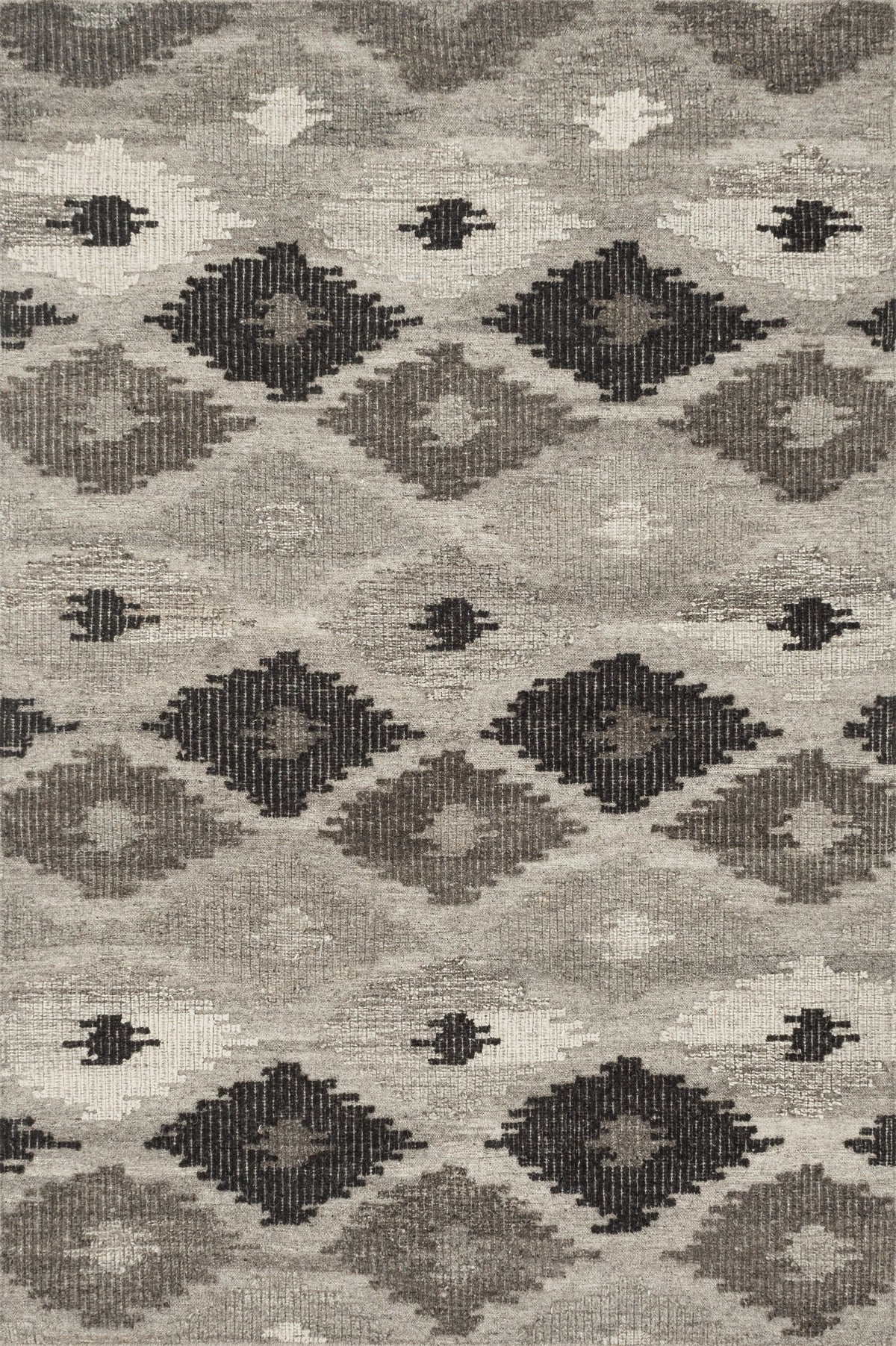 Grey Charcoal Rug E13493