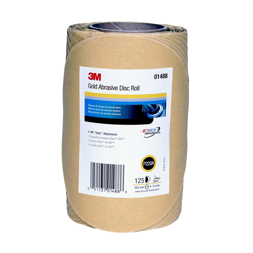 8x22 P220A Grit Disc Roll C548