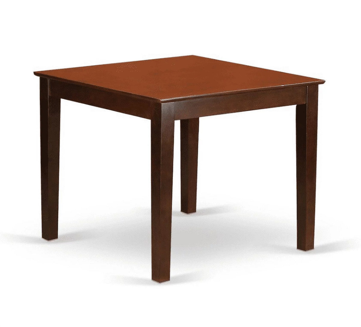 Square Dining Table Mahogany Finish S4315