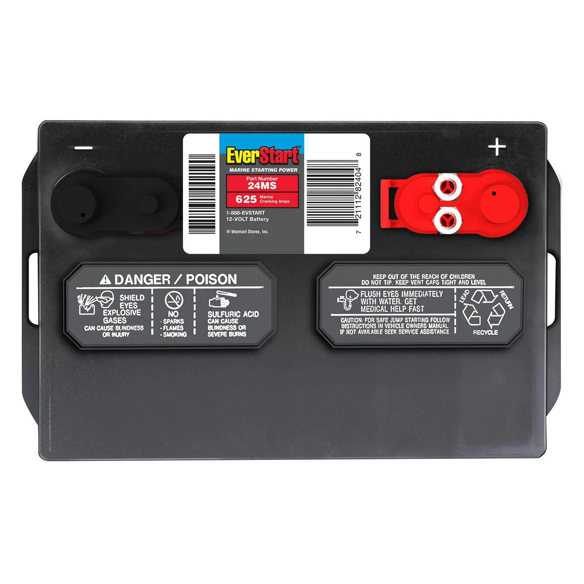 12 Volt 625 MCA Marine Starting Battery J842100