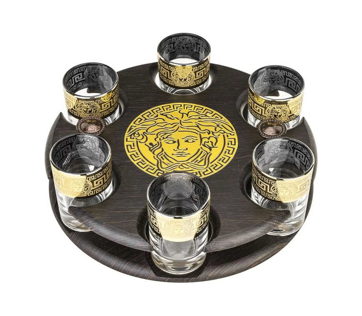 6 Shot Glasses with Stand Y53031