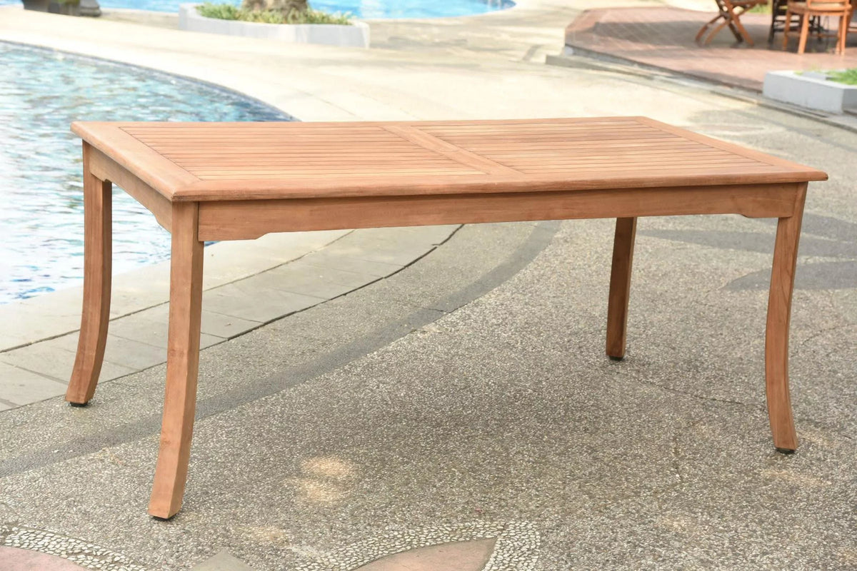 Grade-A Teak 8 Seater 9 Pc Dining Set U62409
