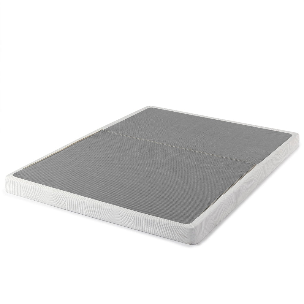 White 4" Queen Metal Mattress Foundation L2507