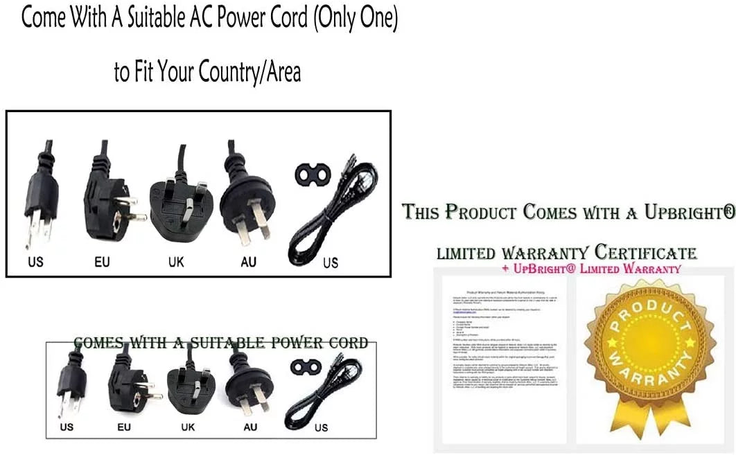 AC / DC Adapter Power Supply Cord Cable PS Charger F5490