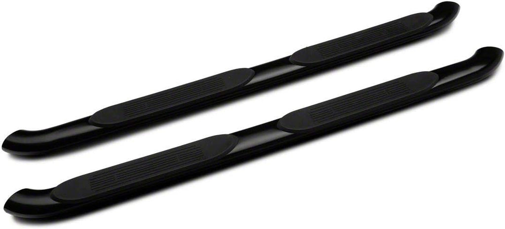Black Oval Bent End Side Step Bars C671