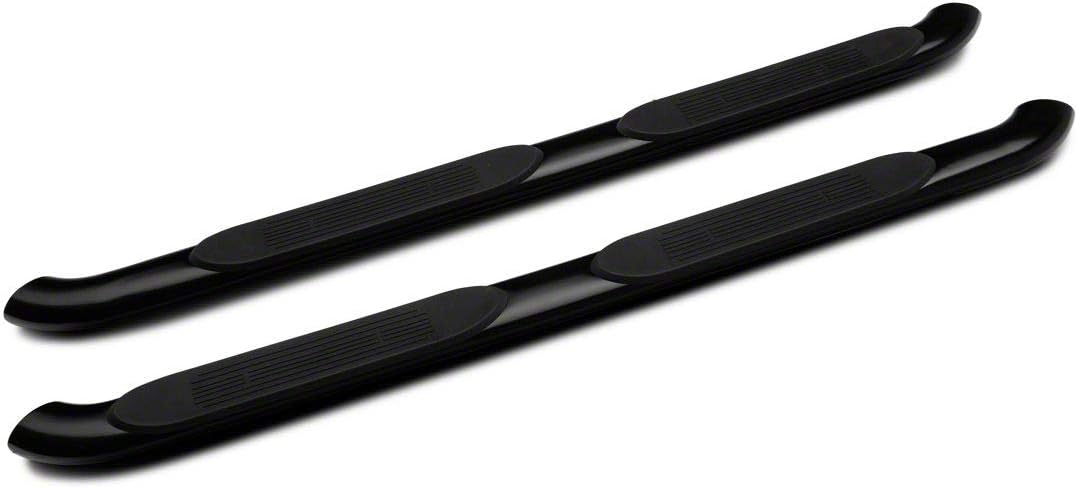 Black Oval Bent End Side Step Bars C671
