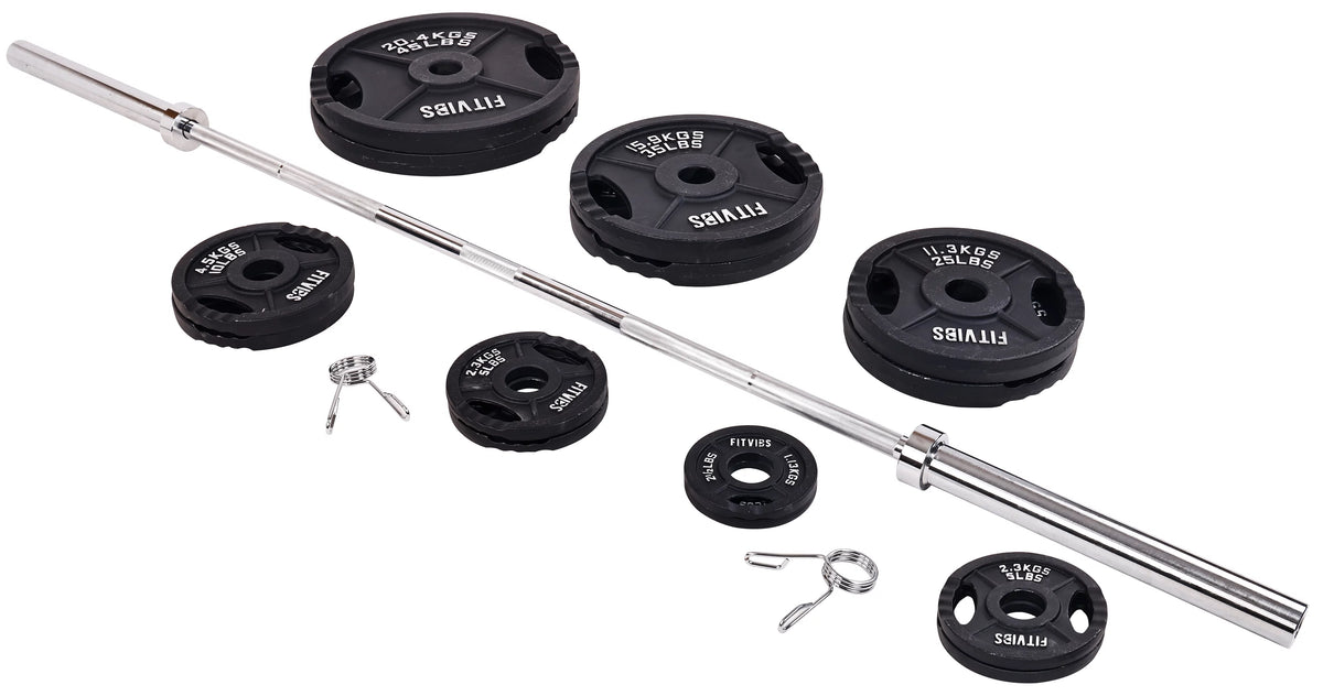 Cast Iron Olympic Weight Set 300-Pound C5060
