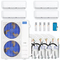 54,000 BTU 4 Zone Ductless Air Conditioner and Heat Pump H1077