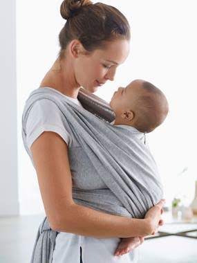 Grey Wrap Baby Carrier I327290