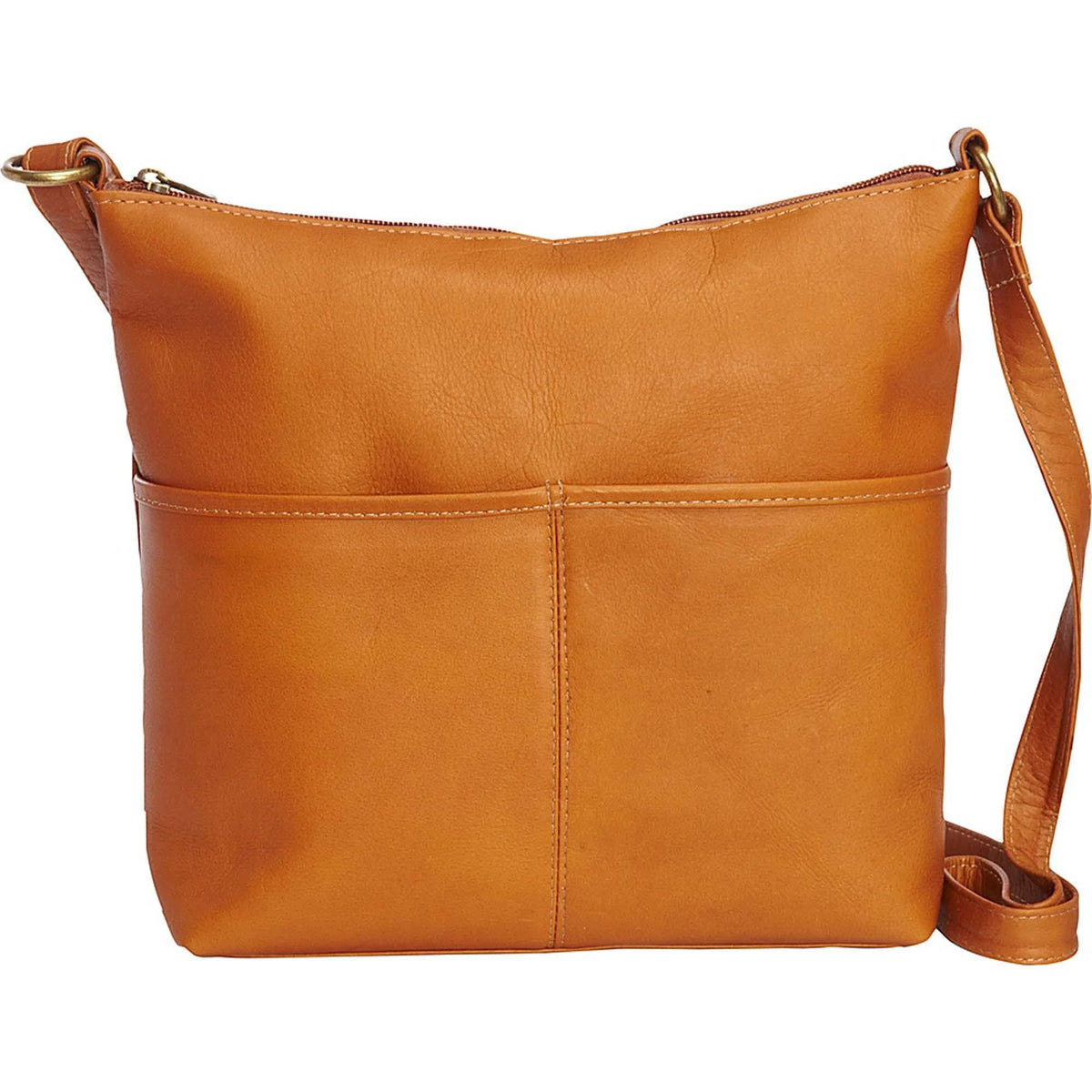 Leather Top Zip N36689