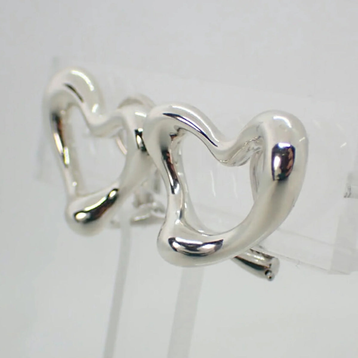 925 Open Heart Earrings H30790