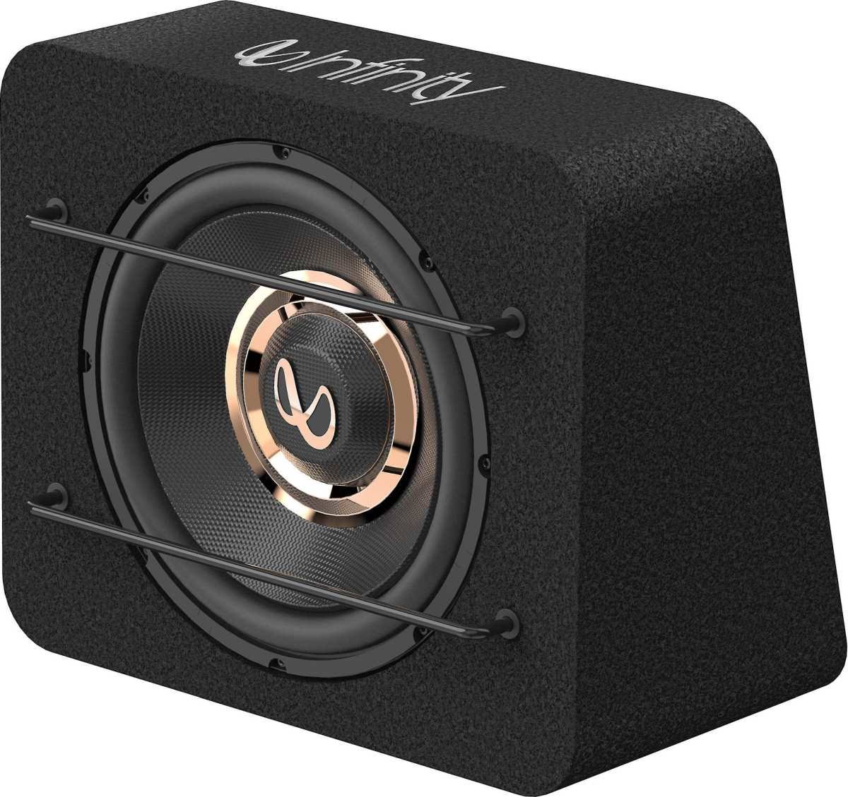 Black Sealed Slim Enclosure with 12x22 (300mm) Subwoofer J56614