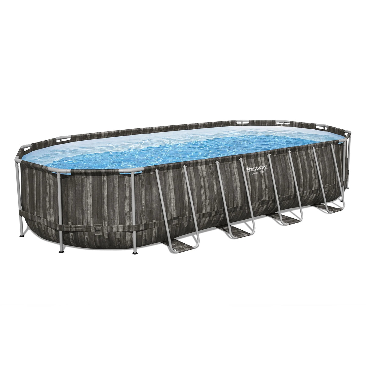 24' x 12' x 52" Oval Above Ground Swimming Pool Set G7723
