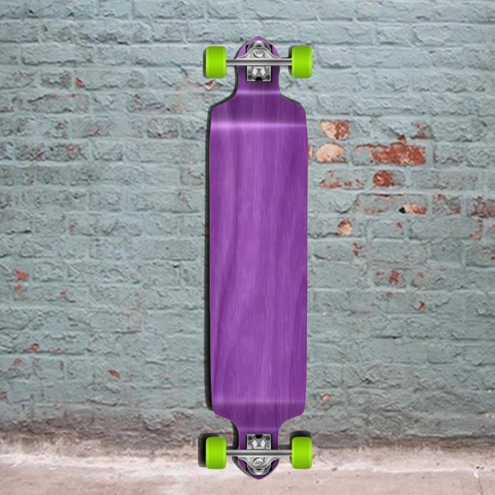 Stained Purple Drop Down Longboard Complete T8411