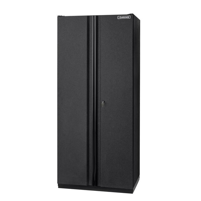 Heavy Duty Welded Steel Garage Storage System in Black Q525