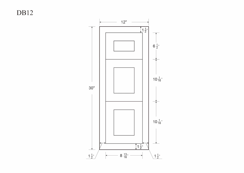 Snow White 21 inch Wide 3 Drawer Base Cabinet V299961