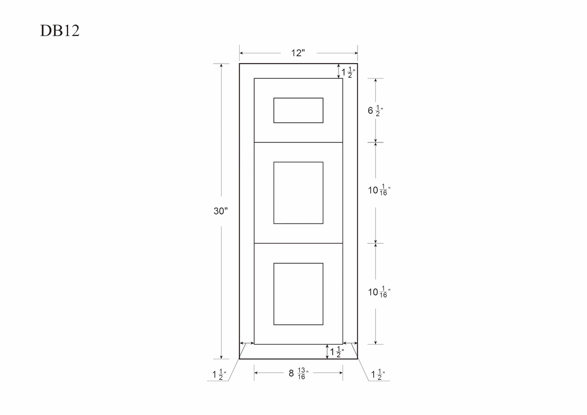 Snow White 21 inch Wide 3 Drawer Base Cabinet V299961