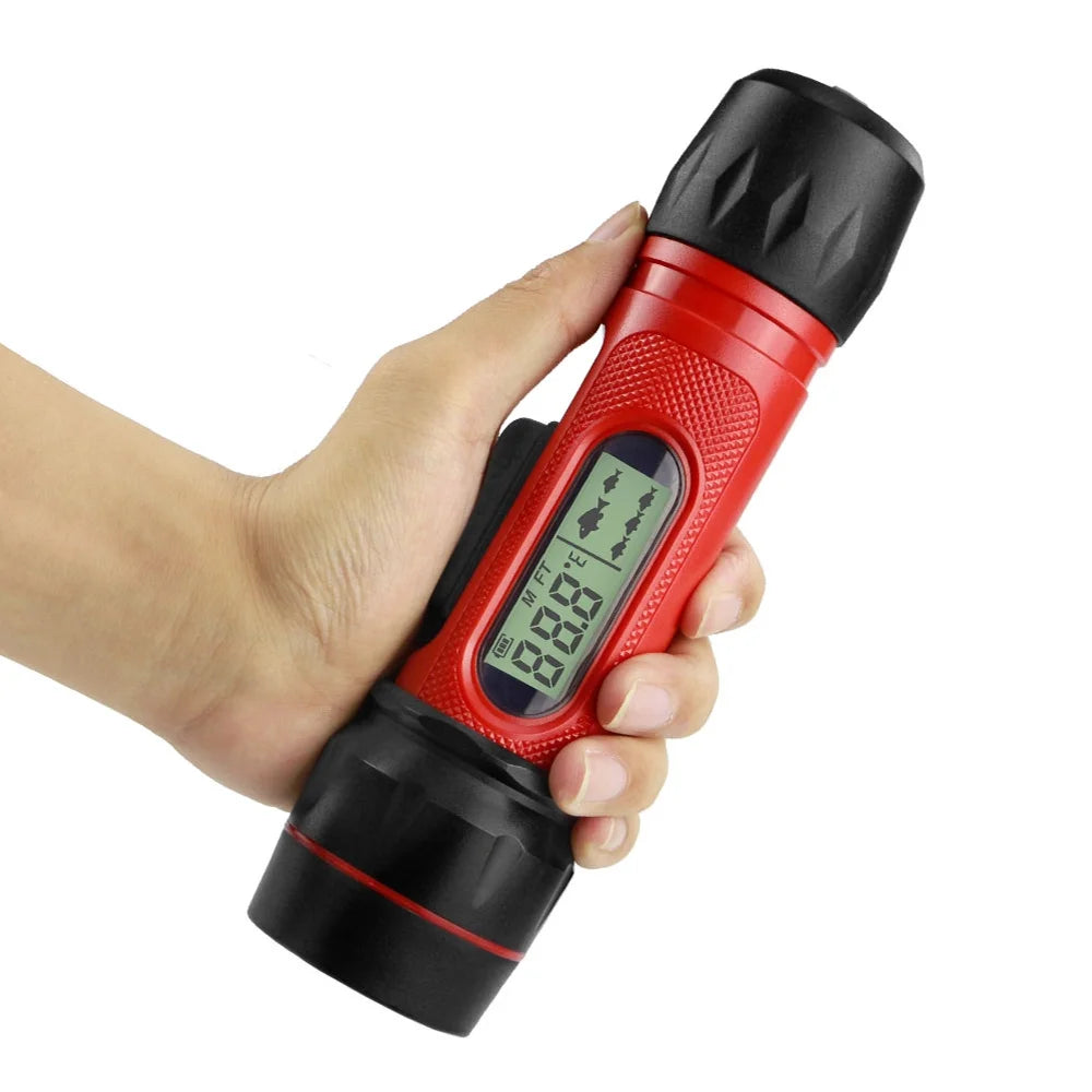 Ice Fishing Fishfinder with 0.8-90m Detection Depth D467