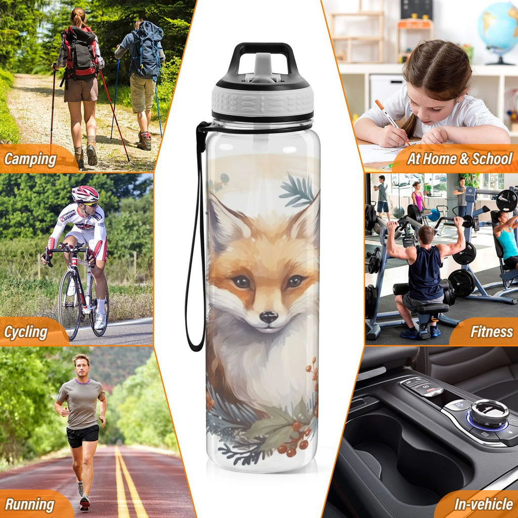 32oz Tritan Leakproof Water Bottle with Straw G45211