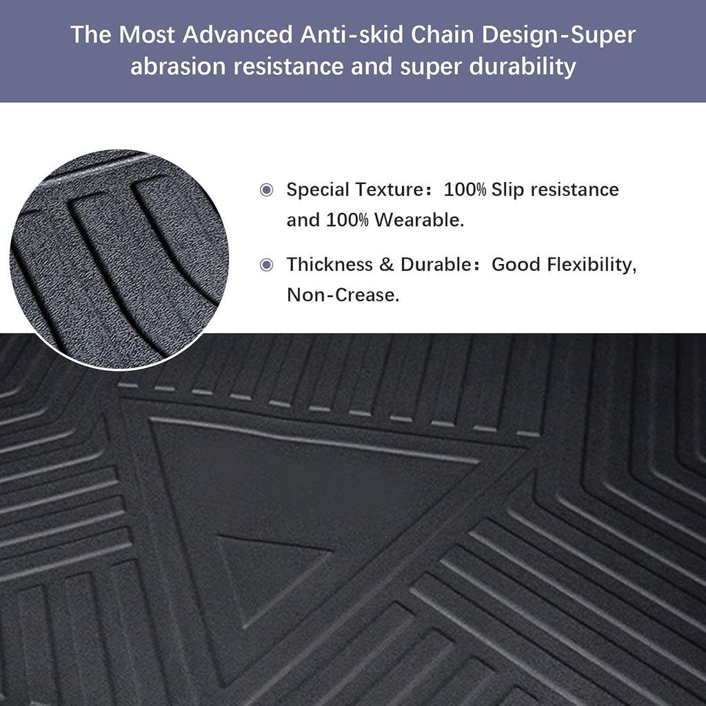 Black TPO Waterproof Rear Cargo Tray Pack of 2 I2947