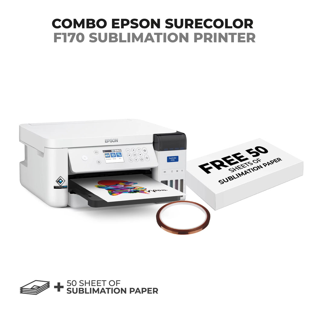 Dye Sublimation Printer with Sublimation Paper and Thermal Tape C849502