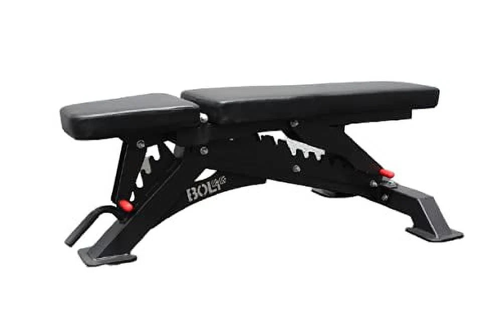 Adjustable 10 Incline Weight Bench Heavy Duty Steel X68825