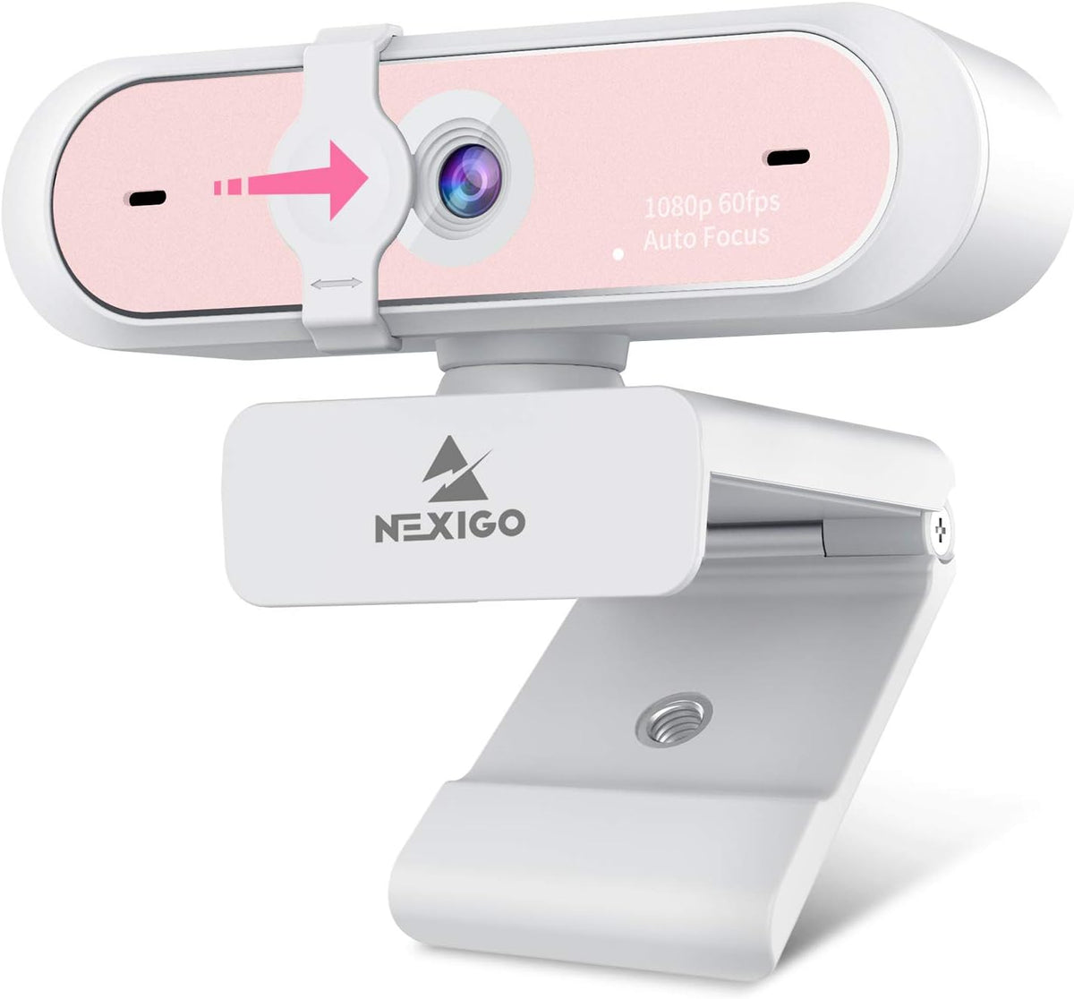 1080P 60FPS Webcam with Dual Microphone & Cover I643445