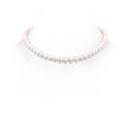 14K White Gold Freshwater Cultured Pearl Choker Necklace C83315