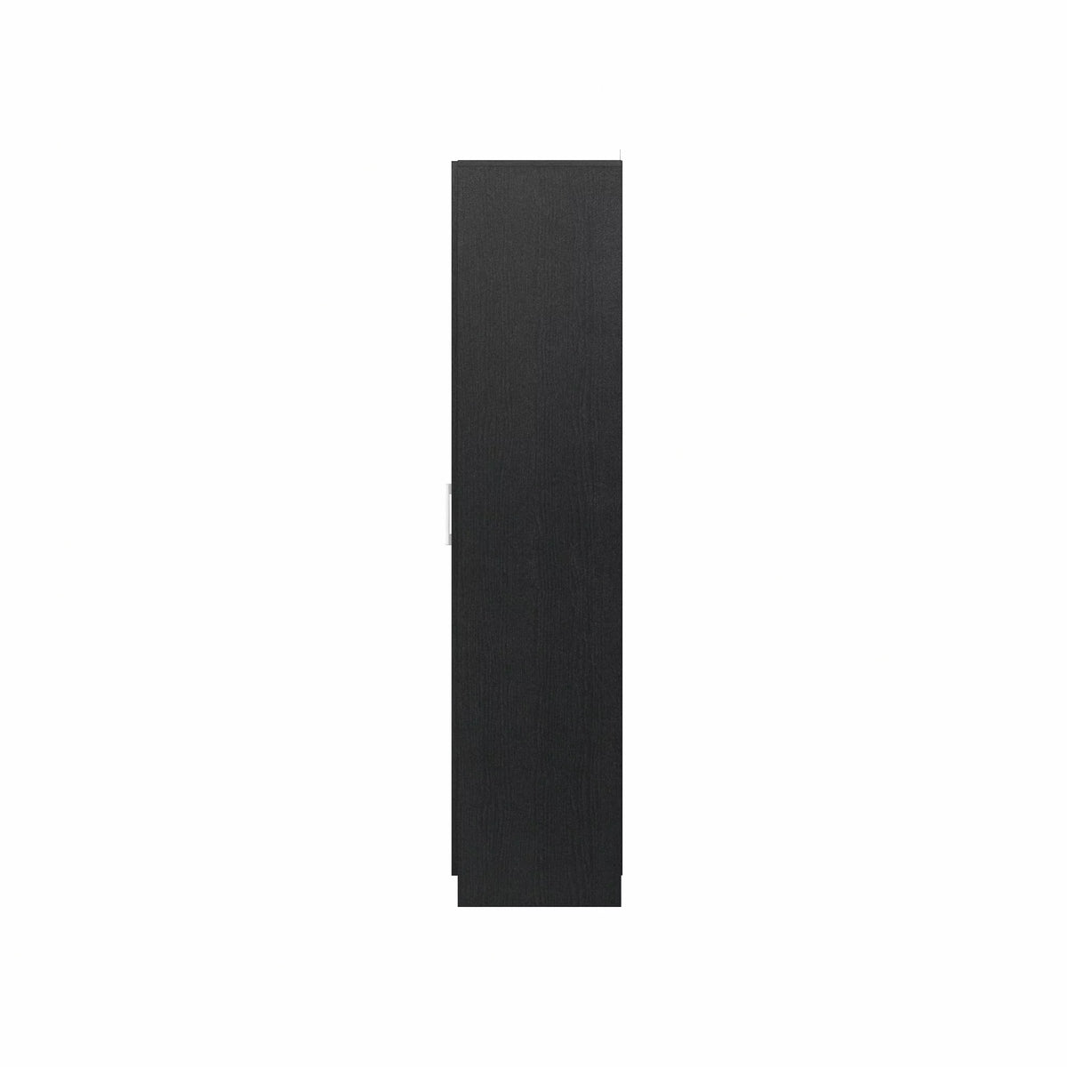 Black Oak Wood Kitchen Pantry with 2 Doors and 4 Shelves G423073