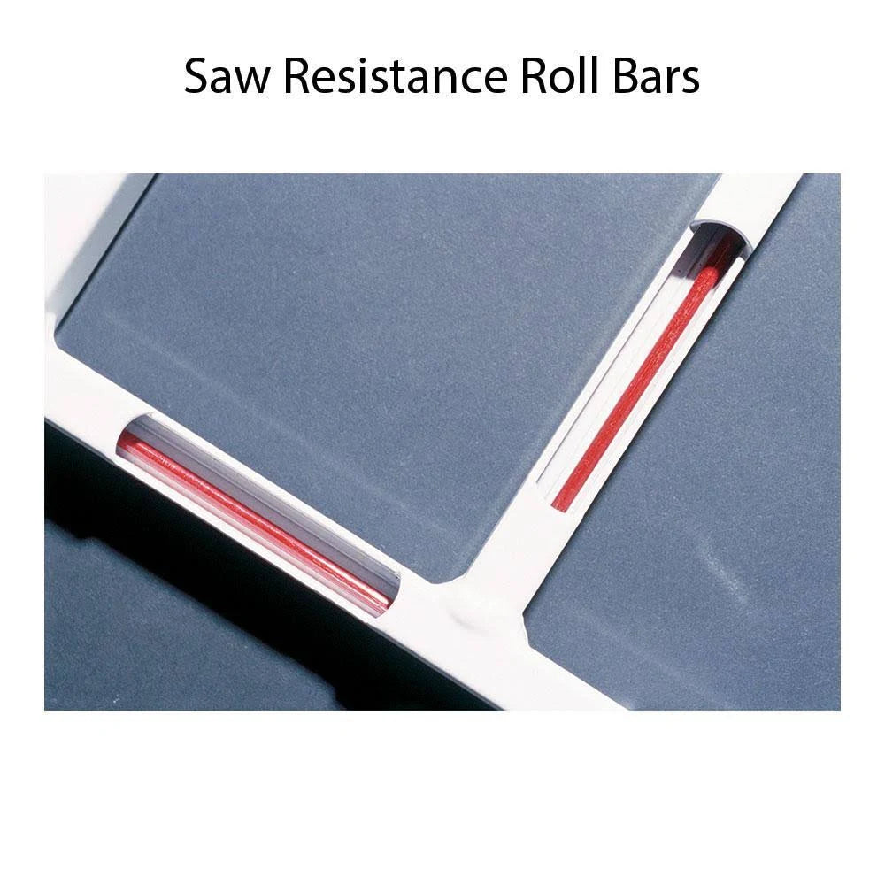 White 8-Bar Window Guard O2514