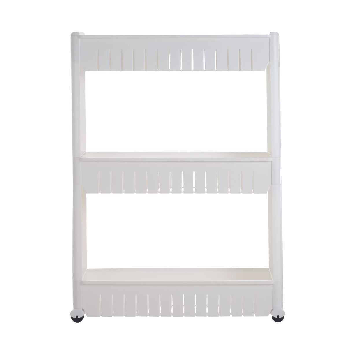 Portable Plastic Shelving Unit Organizer with 3 Storage Baskets N94928