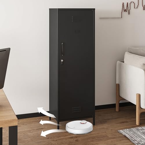 White 3 Shelf Steel Storage Cabinet G70051